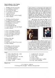 English Worksheet: Tears in Heaven - Eric Clapton
