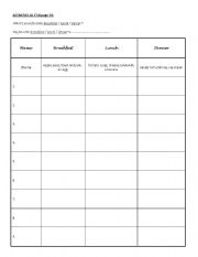 English Worksheet: Interview Activity