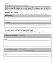 English worksheet: web search, crime and criminals
