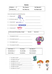 English Worksheet: Yes / No questions 