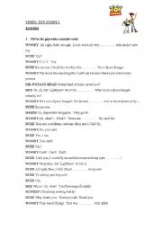 English Worksheet: Toy Story 1