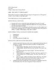 English Worksheet: English 1
