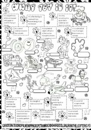 English Worksheet: toys