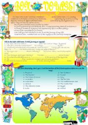 English Worksheet: Bon Voyage!