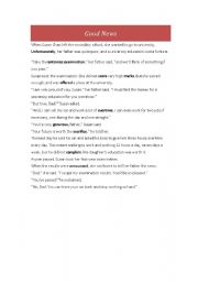 English Worksheet: Bad News