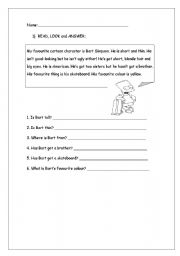 English worksheet: Have got and Has got with the Simpsons