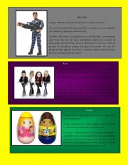 English worksheet: Toy Story 5 ( Max Steel, Bratz, & Weebles)