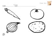English Worksheet: The giant turnip