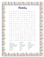 English Worksheet: Family Members