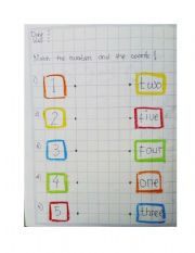 English Worksheet: numbers