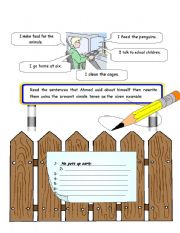 English Worksheet: present simple