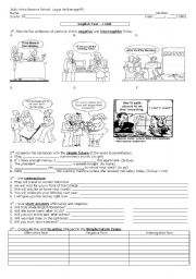 English Worksheet: Future with will