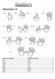 English Worksheet: Numbers! :)