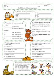 English Worksheet: Simple present tense