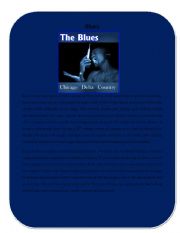 English Worksheet: Music Genre 7 ( Blues)