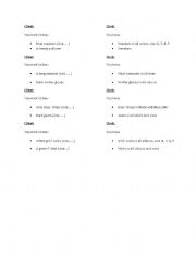 English Worksheet: Shopping for clothes