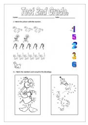 Evaluation of numbers, colours and shapes