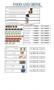 English Worksheet: THEY ARE, THEY ARENT , IT IS , IT ISNT