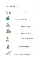 English worksheet: Regular verbs