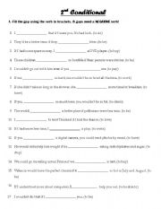 2nd Conditional