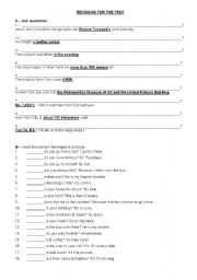 grammar worksheet