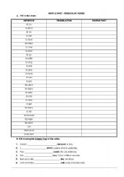 English worksheet: Past Simple