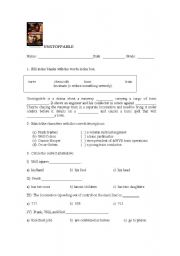 English worksheet: Unstoppable