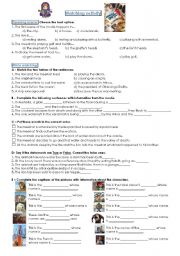 English Worksheet: Animals United watching activity - part 1