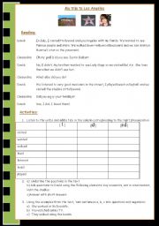 English Worksheet: The simple past for beginners