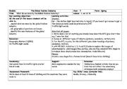 English Worksheet: lessonplan