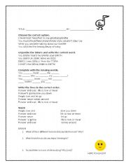 English worksheet: CRY FOR YOU SONG BY SEPTEMBER