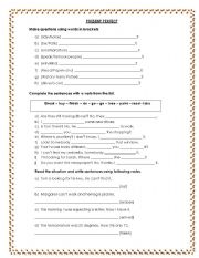 English Worksheet: present perfect