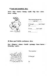 English worksheet: Complete using different vocabulary.
