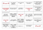 BOARD GAME - PRESENT PERFECT, CONDITIONALS