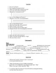 English Worksheet: Conversation Sheet - Simpsons S10E02 - Inventions