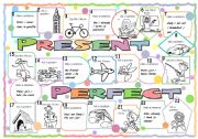 Present Perfect boardgame