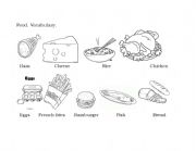 English Worksheet: FOOD