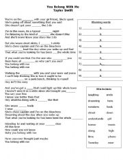 English Worksheet: 