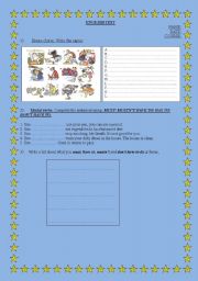 English Worksheet: Household Chores