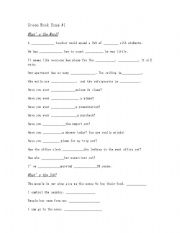 English Worksheet: SIDE BY SIDE 1 EXAM