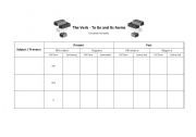 English worksheet: The Verb to be and its Forms