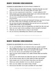 Body Idioms