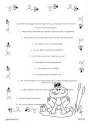 English Worksheet: The boy in the stripped pajamas