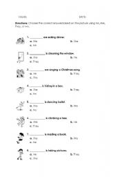 English Worksheet: jobs
