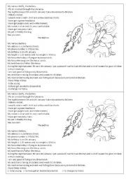 English worksheet: BEFFY