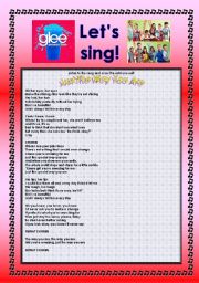 > Glee Series: Season 2! > SONGS FOR CLASS! S02E08 *.* FOUR SONGS *.* FULLY EDITABLE WITH KEY! 