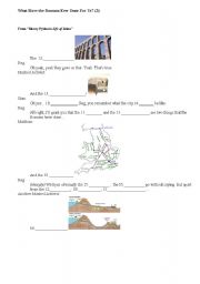 English Worksheet: What Have the Romans Ever Done For Us? (2)