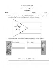 English worksheet: PUERTO RICO