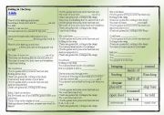 English Worksheet: Adele  -  Rolling In The Deep  