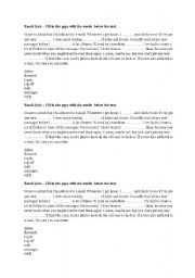 English worksheet: IT VOCABULARY